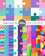 Monstros Kids - Combo Ilustrações e Papéis (Tita) - Imagem 3