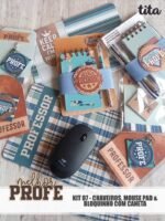 Professores 2024 - Kit 07 - Chaveiros, Mouse Pad e Bloquinho (Tita) - Imagem 2