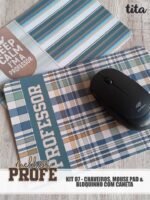 Professores 2024 - Kit 07 - Chaveiros, Mouse Pad e Bloquinho (Tita) - Imagem 3