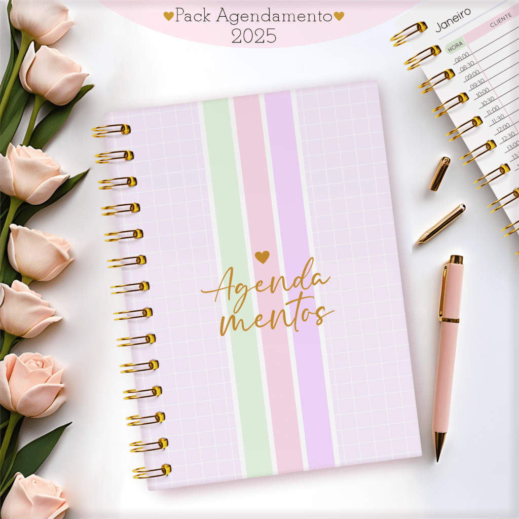 Agendamentos Feminino 2025 | Permanente (Lina Criativa) - Imagem 7