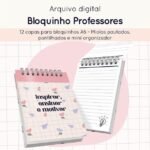 COMBO Professores | Bloquinho, Caderno e Planner (Papel Sorriso) - Imagem 2