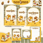 Tico e Teco - Capas | Miolos 2025 (Pamella)