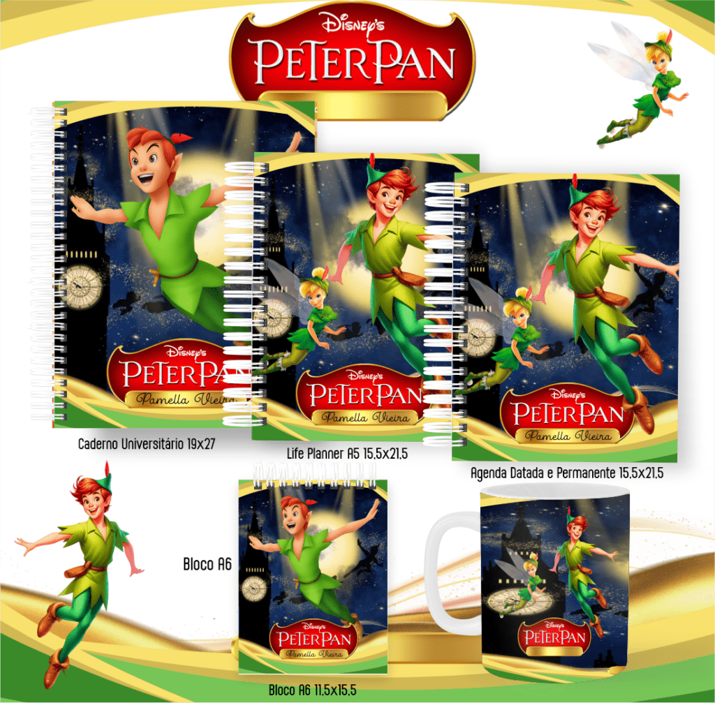 Peter Pan - Capas | Miolos 2025 (Pamella) - Imagem 6