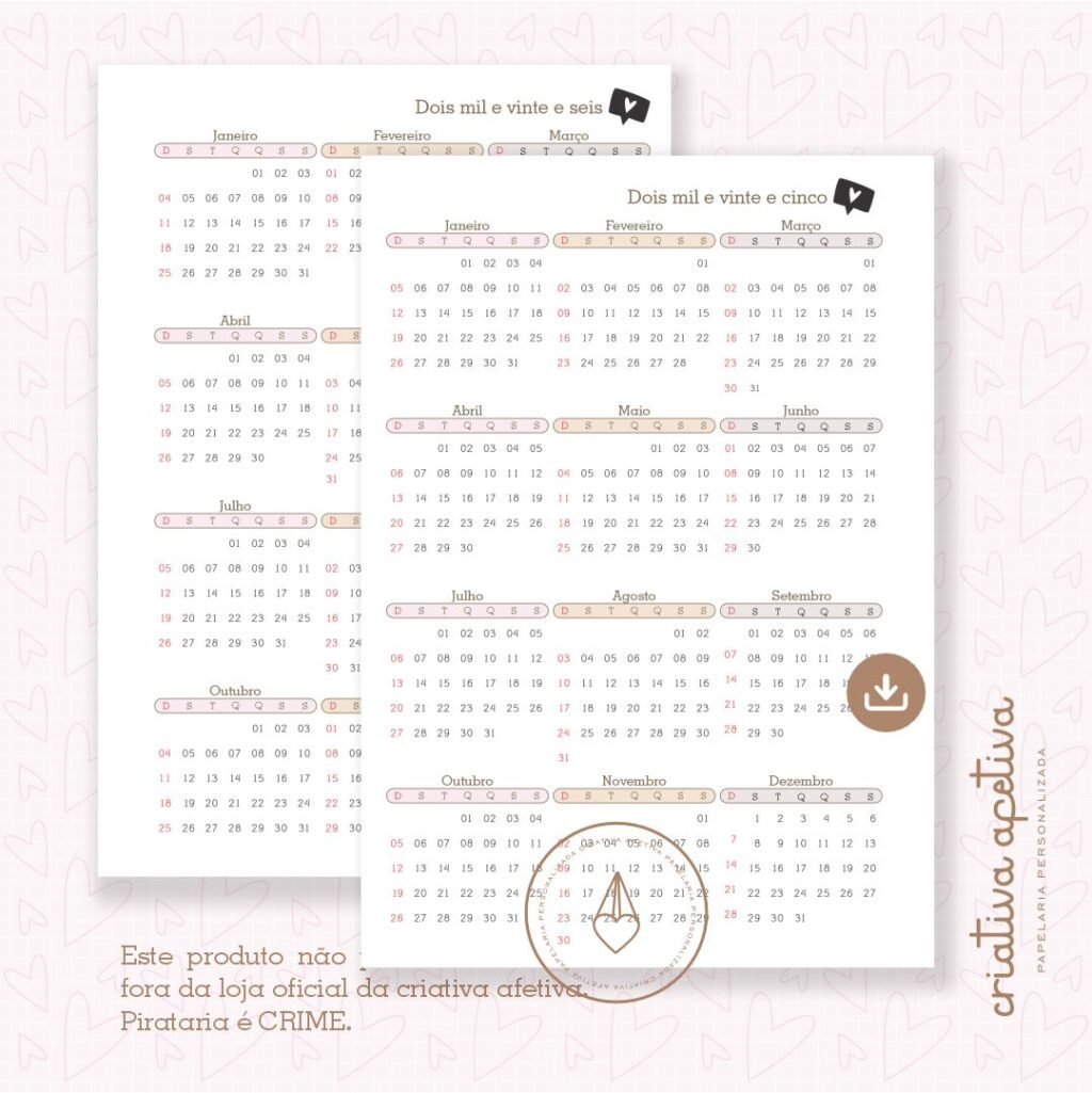 Coleção Momentos - Planner 2025 (Criativa Afetiva) - Imagem 6