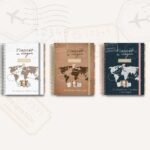 COMBO Planner de Viagem Permanente com calendários 25 e 26 (Carinas Paper)