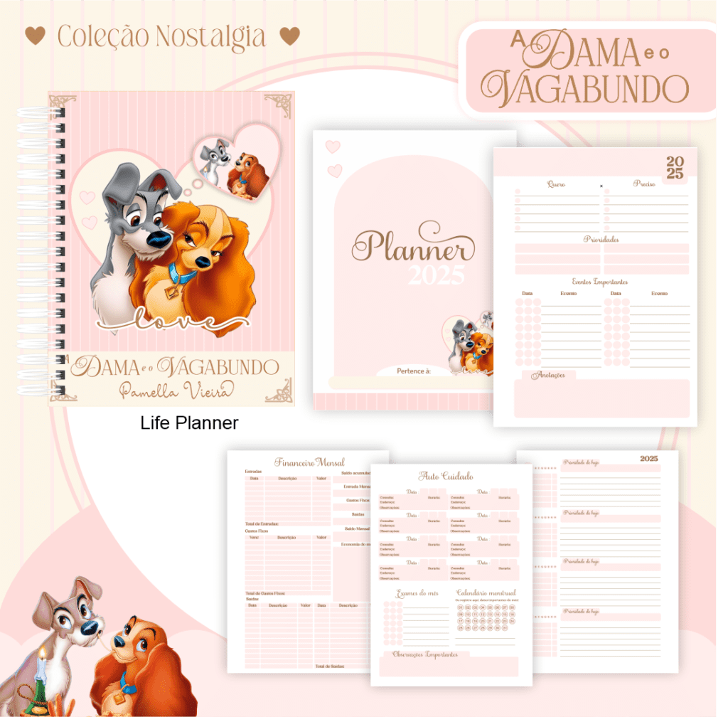 A Dama e o Vagabundo - Capas | Miolos 2025 (Pamella) - Imagem 2