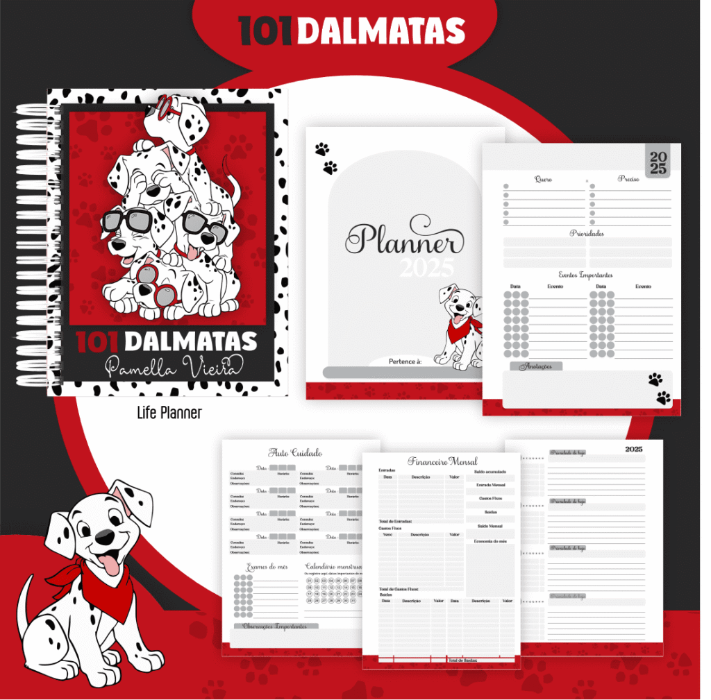101 Dalmatas - Capas | Miolos 2025 (Pamella) - Imagem 2