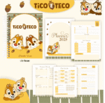 Tico e Teco - Capas | Miolos 2025 (Pamella) - Imagem 2