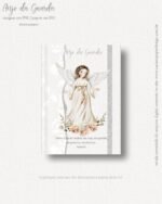 Ilustrações Anjo da Guarda com crianças | Santinhos (Carinas Paper) - Imagem 3