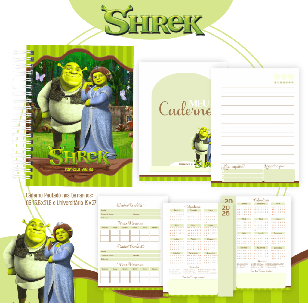 Shrek - Capas | Miolos 2025 (Pamella) - Imagem 3