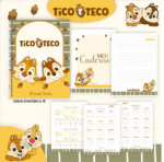 Tico e Teco - Capas | Miolos 2025 (Pamella) - Imagem 3