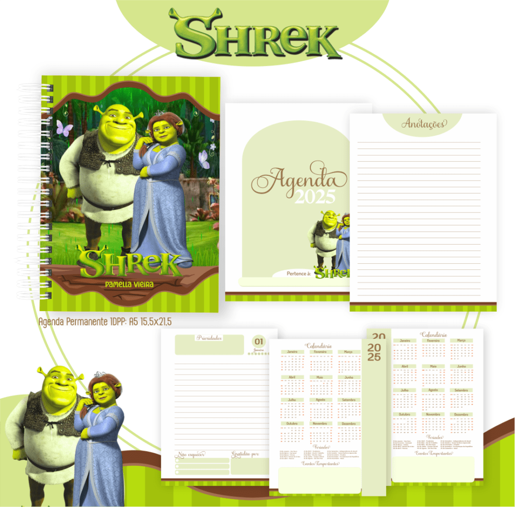 Shrek - Capas | Miolos 2025 (Pamella) - Imagem 4