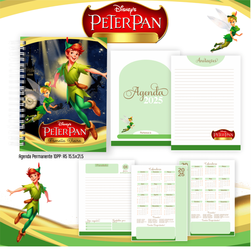 Peter Pan - Capas | Miolos 2025 (Pamella) - Imagem 3