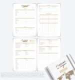 COMBO Planner de Viagem Permanente com calendários 25 e 26 (Carinas Paper) - Imagem 4
