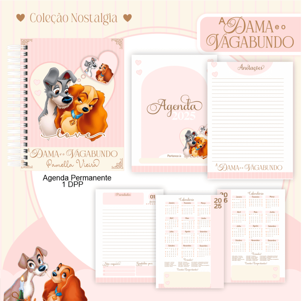 A Dama e o Vagabundo - Capas | Miolos 2025 (Pamella) - Imagem 4