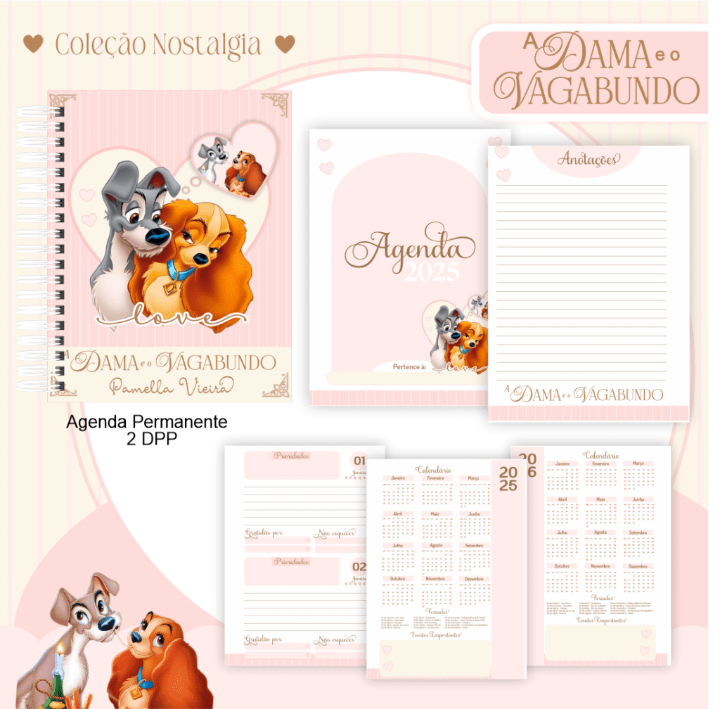 A Dama e o Vagabundo - Capas | Miolos 2025 (Pamella) - Imagem 5