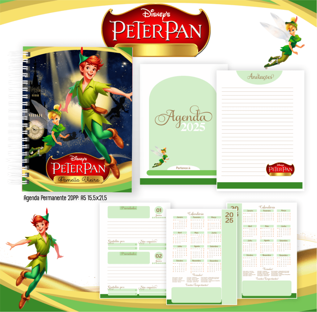 Peter Pan - Capas | Miolos 2025 (Pamella) - Imagem 4