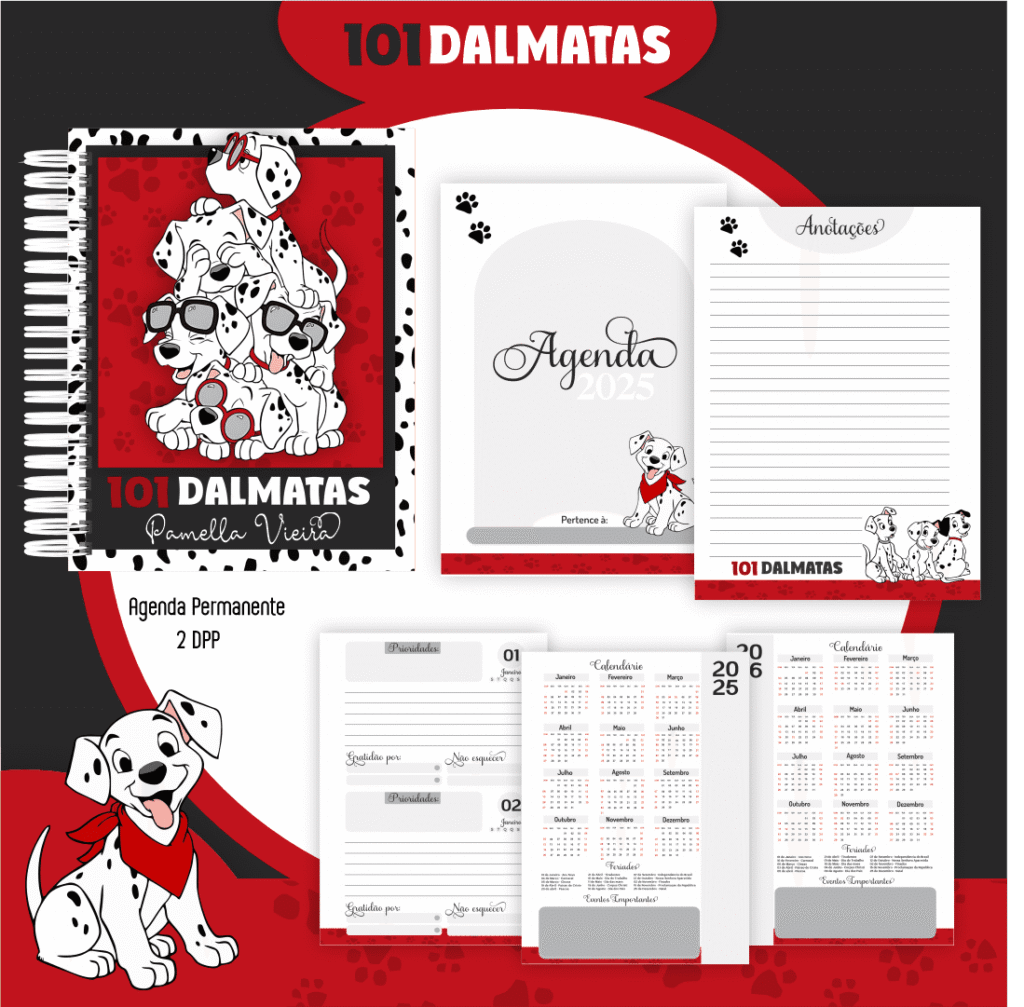 101 Dalmatas - Capas | Miolos 2025 (Pamella) - Imagem 5