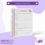 Agenda 2025 Roses (Luminous Paper) - Imagem 9