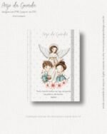 Ilustrações Anjo da Guarda com crianças | Santinhos (Carinas Paper) - Imagem 5