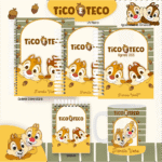 Tico e Teco - Capas | Miolos 2025 (Pamella) - Imagem 6