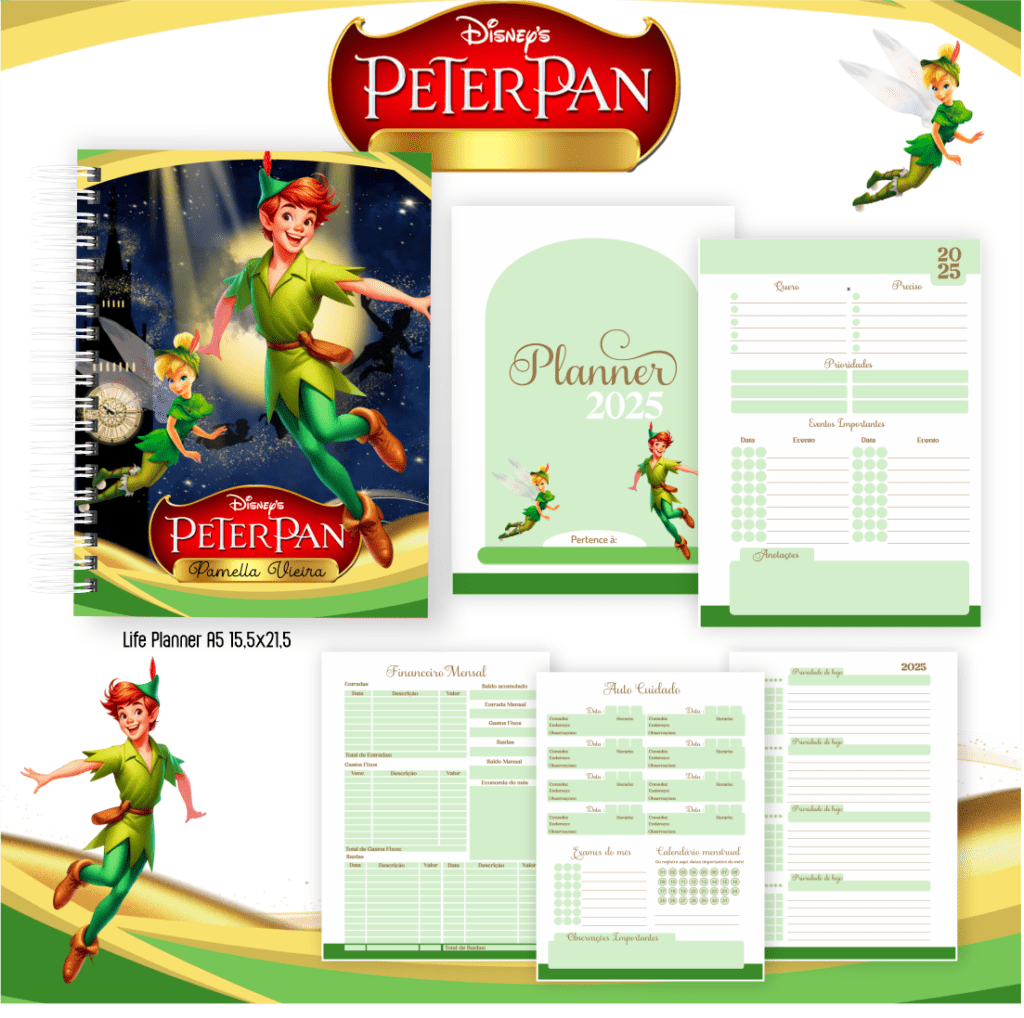 Peter Pan - Capas | Miolos 2025 (Pamella) - Imagem 5