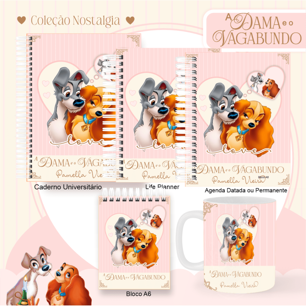 A Dama e o Vagabundo - Capas | Miolos 2025 (Pamella) - Imagem 6