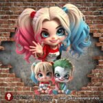 Arlequina e Coringa - Kit Digital - Imagem 3