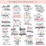 Frases Motivacionais 01 - Lettering (Vê Bernadi)