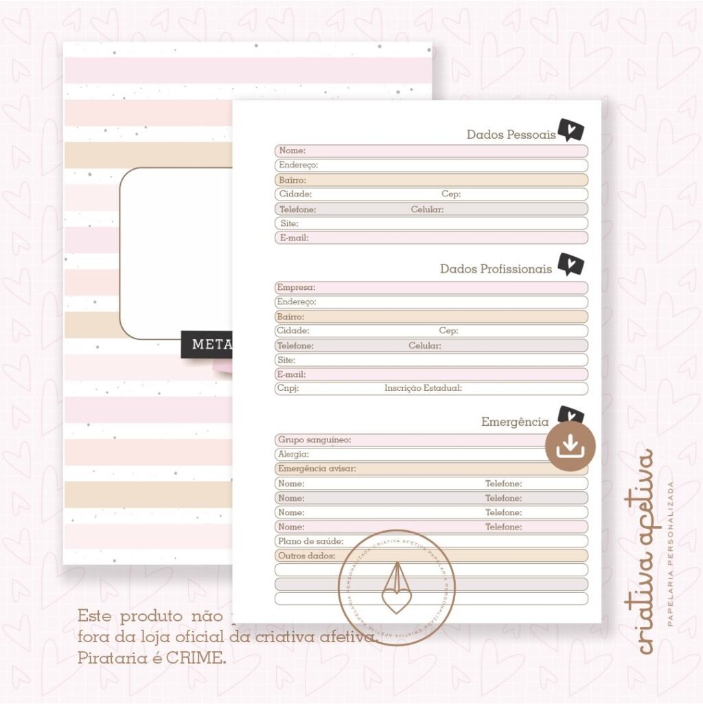 Coleção Momentos - Planner 2025 (Criativa Afetiva) - Imagem 5