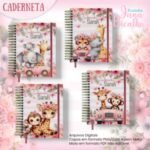 Caderneta de saúde Amiguinhas da Floresta (Jana Bicalho)