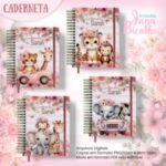 Caderneta de saúde Amiguinhas da Floresta (Jana Bicalho) - Imagem 2