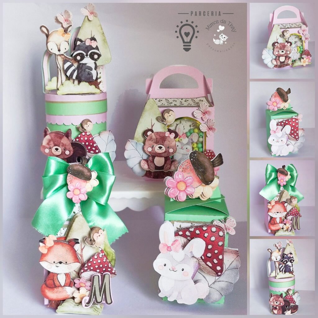 Bosque Menina - Kit Avulso Festa - Imagem 1