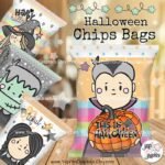 Bolsas de chips de Halloween