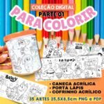 PACK para Colorir Parte 1 - Dia das Crianças (Ilustracin)