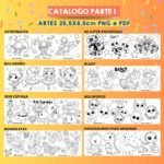 PACK para Colorir Parte 1 - Dia das Crianças (Ilustracin) - Imagem 9