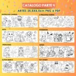 PACK para Colorir Parte 1 - Dia das Crianças (Ilustracin) - Imagem 11
