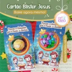 Cartão Blister Jesus Natal