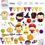 Clipart Cute Halloween VIII (Nilmara)
