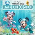 Disney Fundo do Mar - Kit Digital