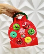 Guirlanda de Natal Donuts – Editável no CANVA - Imagem 2