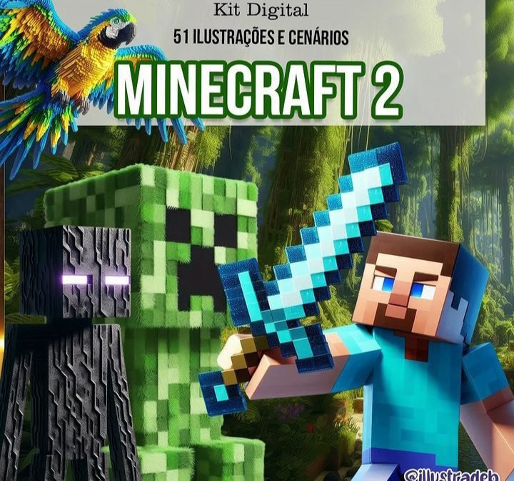Minecraft 2 - Kit Digital - Imagem 1