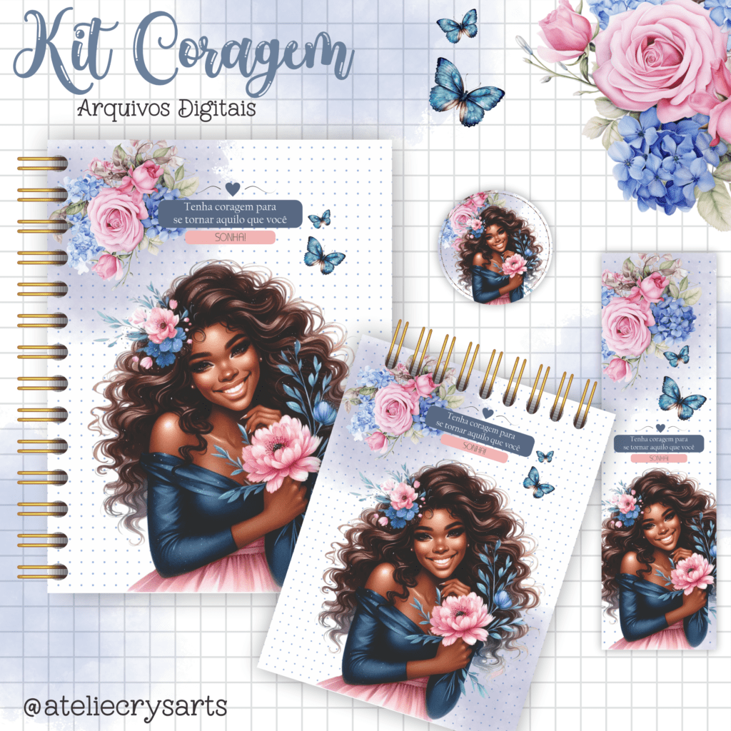 Kit Coragem (Crys Arts) - Imagem 6
