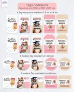 Tags e Adesivos Professores (Balloon) - Imagem 3