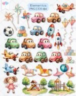 Um Dia Divertido - Kit Digital - Imagem 5