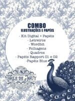 Toile de Jouy - Combo Ilustrações e Papéis (Tita)