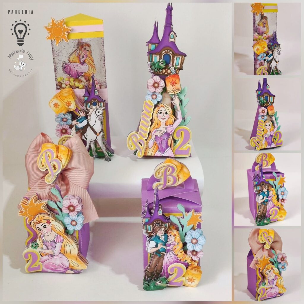 Rapunzel - Kit Festa Avulsa - Imagem 1