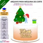 Bebê Natal Estrela - Topo de Bolo