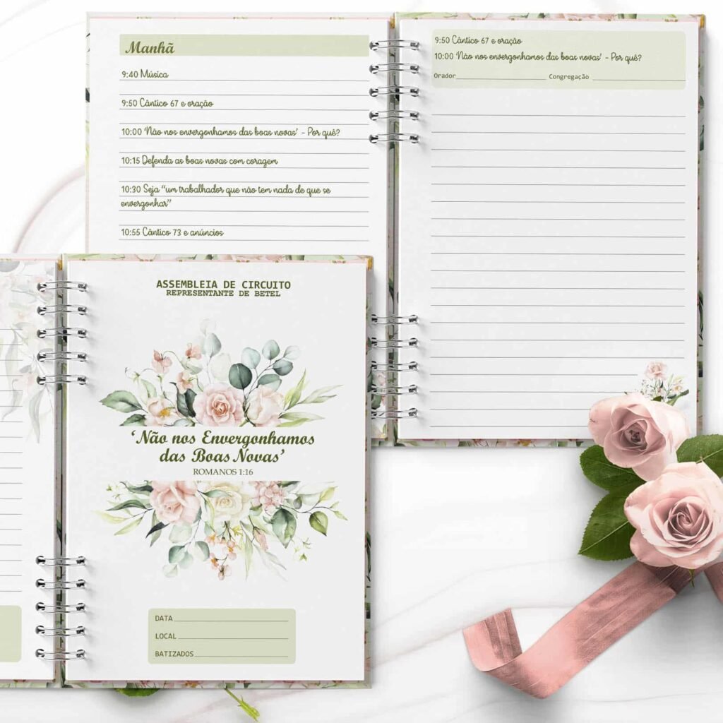 Caderno Assembleias Circuito 2024 e 2025 SEM OS TEMAS (Bicho Papel) - Imagem 5