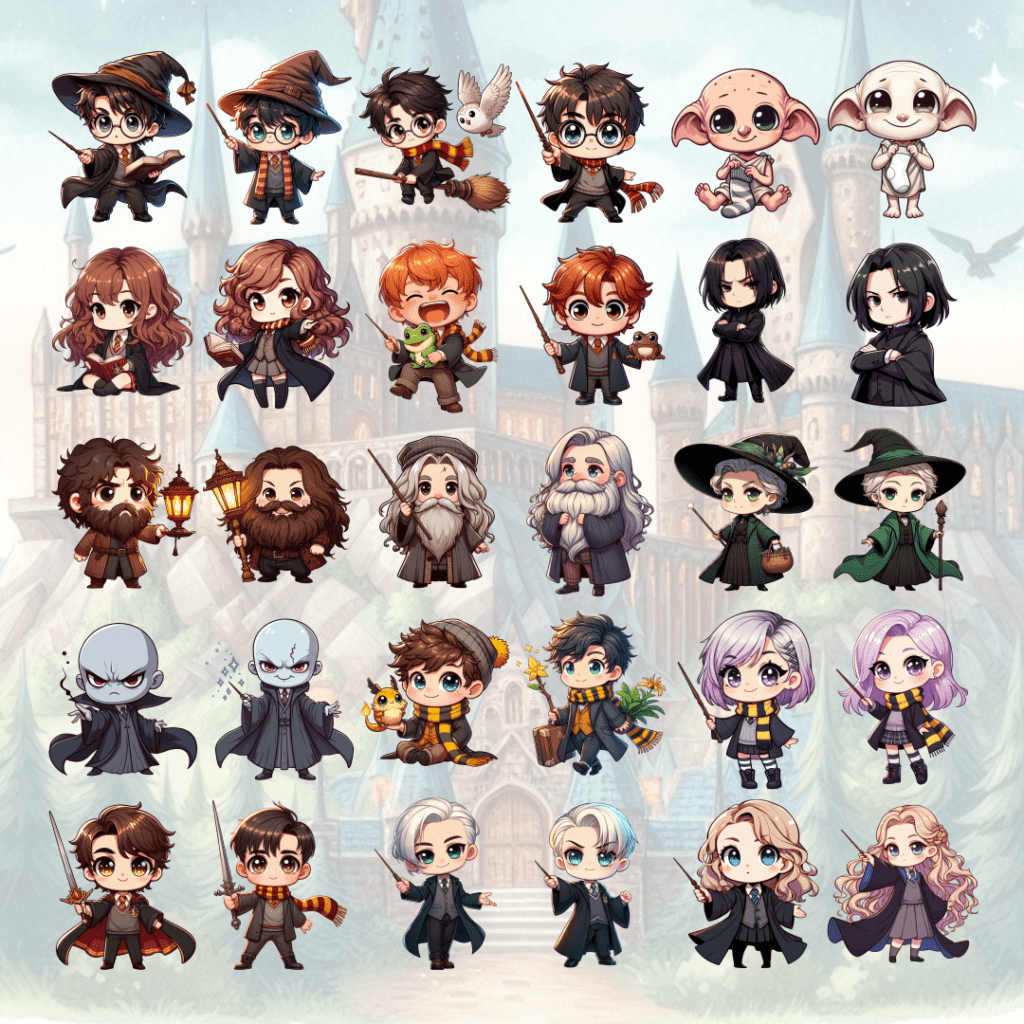 Escola de Magia - Harry Potter - Kit Digital - Imagem 2